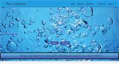 Desktop Screenshot of pool-creations.com